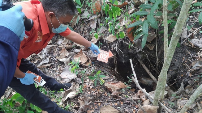 Sesosok Mayat Perempuan Ditemukan Membusuk di Bantul, Diduga Korban Pembunuhan