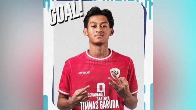 Berapa Tinggi Parit Tempat Striker Timnas Indonesia U-17 Mierza Firjatullah Nyungsep?