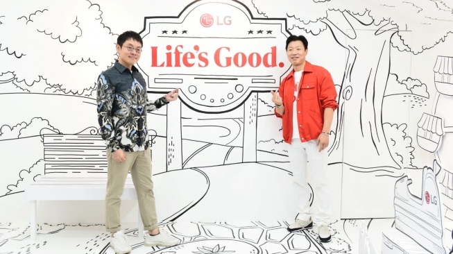 Life’s Good Experience Zone. [LG Electronics Indonesia]