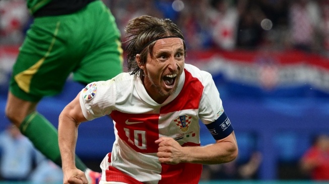 Luka Modric Pecahkan Rekor! Jadi Pemain Tertua yang Cetak Gol di Euro