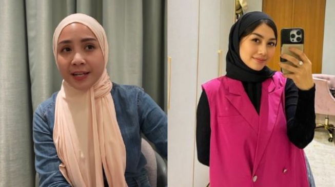 Beda Gaya Nagita Slavina dan Nisya Ahmad Sepulang Haji, Adik Raffi Ahmad Dikritik