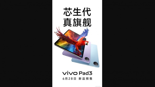 Vivo Pad 3. [Weibo]