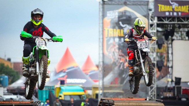 Pebalap Motocross Nasional Siap Adu Kemampuan di Trial Game Dirt 2024