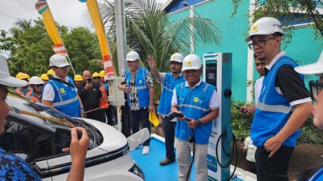 Tidore Kepulauan Resmi Miliki SPKLU Perdana, Dukung NZE 2060