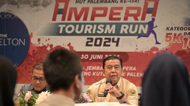 Semarak Ampera Tourism Fun 2024, 3300 Pelari Bakal Wisata Olahraga di Jembatan Ikonik