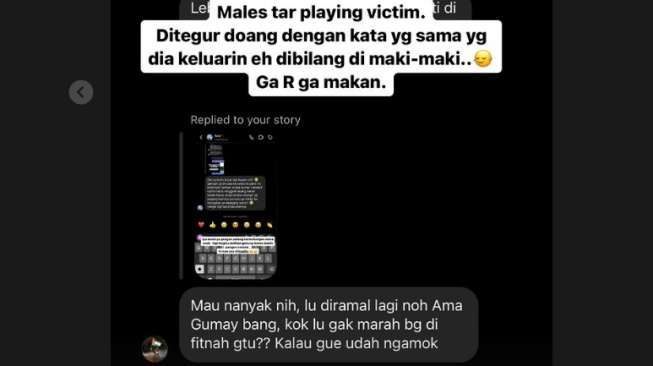 Rizky Billar diduga sindir Hard Gumay (Instagram)