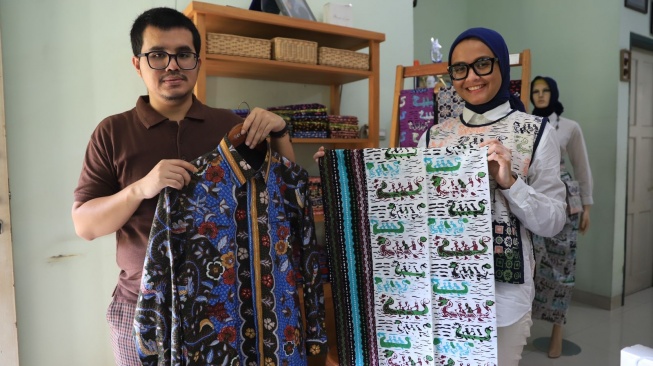 Ikon Kota Tangerang Disulap Jadi Motif Batik Berkualitas di Menik Batik Mijen