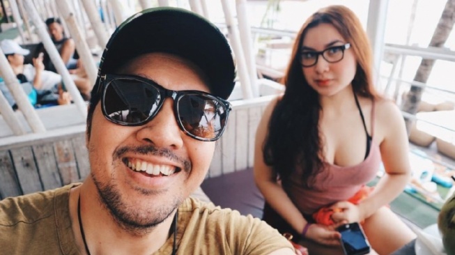 David Bayu Eks Naif Besama Anaknya Audrey Davis (Instagram)