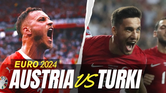 Prediksi Austria vs Turki di Babak 16 Besar Euro 2024: Preview, Head to Head, Skor dan Live Streaming