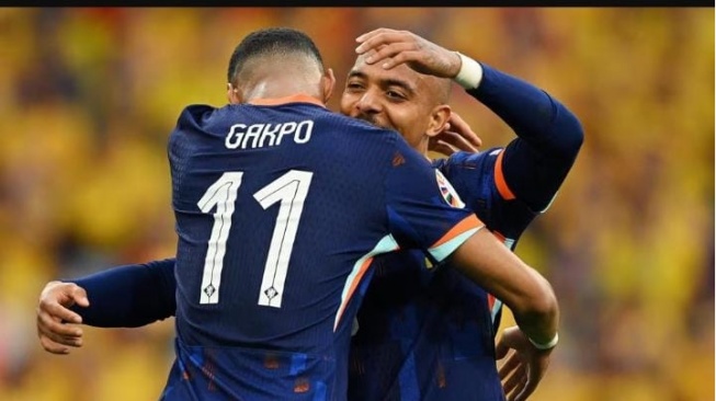 Gakpo cetak brace untuk kemenangan Belanda atas Rumania. (uefa.com)