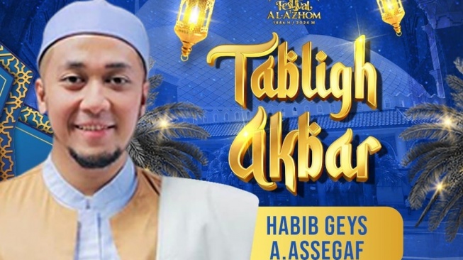 Habib Geys A Assegaf Ramaikan Festival Al-Azhom 2024, Catat Tanggalnya