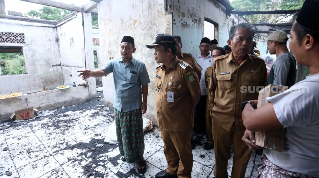 Pj Wali Kota Tangerang Sambangi Ponpes Terbakar di Batuceper, Respon Cepat dan Salurkan Bantuan