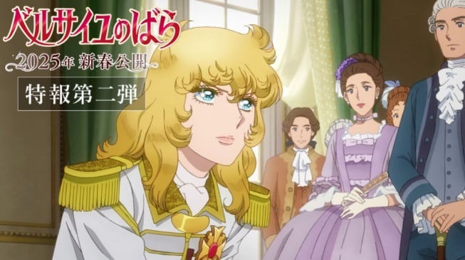 Anime The Rose of Versailles Bakal Meluncur ke Layar Lebar Tahun 2025