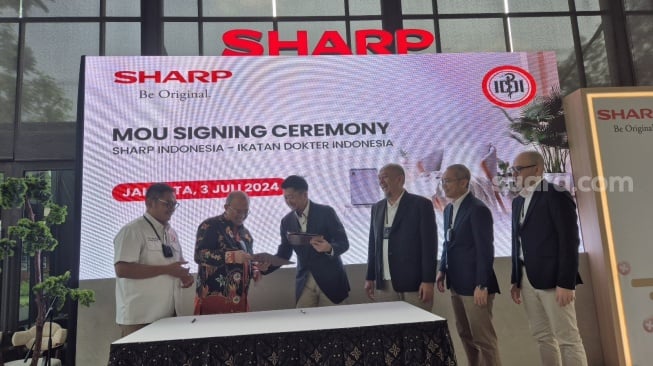 Sharp Gandeng IDI, Ciptakan Udara Sehat di Rumah dengan Teknologi Plasmacluster