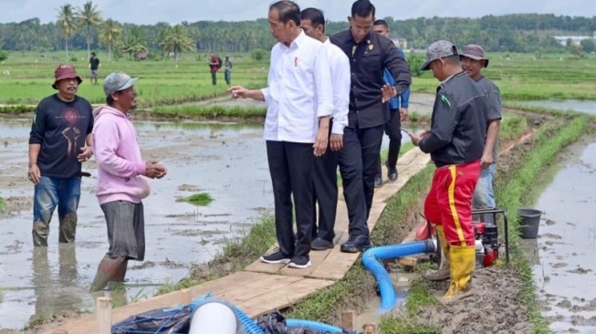 300 Pompa Dibagikan di Kabupaten Bone Sulsel, Petani Laporkan kepada Presiden RI: Bisa 3 Kali Panen