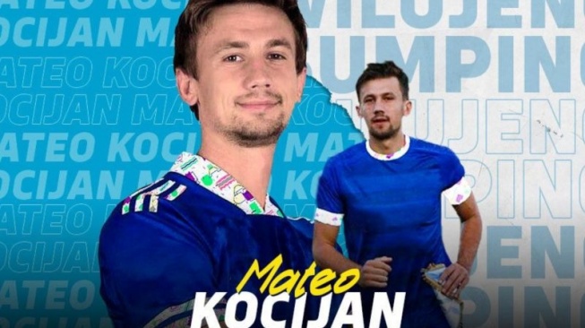 Bek anyar Persib Bandung Mateo Kocijan. (Persib Bandung)