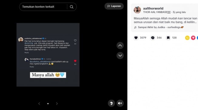 Thariq Halilintar dapat tawaran endorse naik haji (TikTok @aalthorworld)