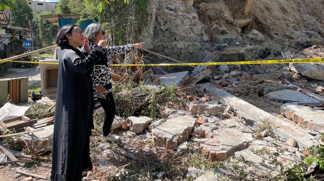 Sambangi Korban Longsor di Mojosongo, Sekar Tandjung Ungkap Pesan Ini