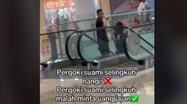 Viral! Pergoki Suami Selingkuh, Sikap Istri Ini Disorot