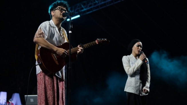 Kunto Aji dan Mitty Zasia dalam Prambanan Jazz Festival 2024 [Istimewa]