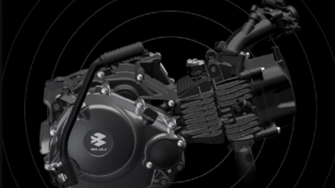 Penampakan mesin Bajaj Freedom 125 (Motociclismoonline.com.br)