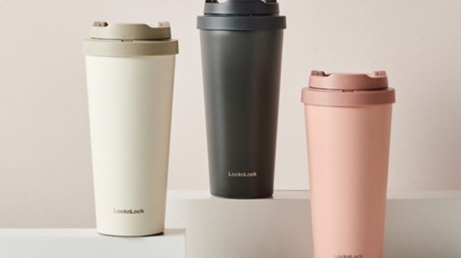 LocknLock One Touch Clip Tumbler: Apa Iya Bisa Buka-Tutup dengan Satu Jari?