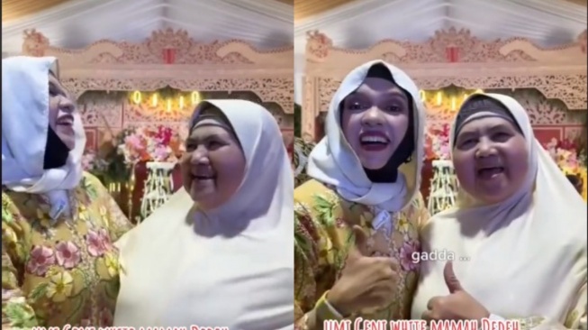 Akrabnya Geni Faruk dan Mama Dedeh (Kolase/TikTok)