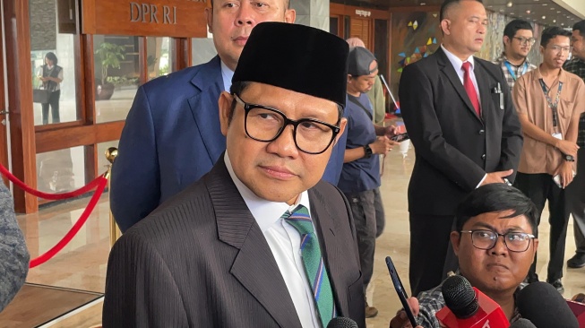 Ketua Umum DPP PKB Muhaimin Iskandar alias Cak Imin. [Suara.com/Bagaskara]