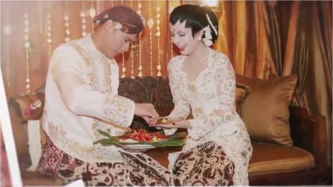 Foto pernikahan Agus Harimurti Yudhoyono (AHY) dan Annisa Pohan. (X/@AgusYudhoyono)