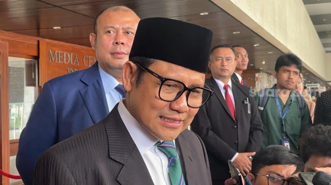 Wakil Ketua DPR RI Muhaimin Iskandar alias Cak Imin. (Suara.com/Bagaskara)