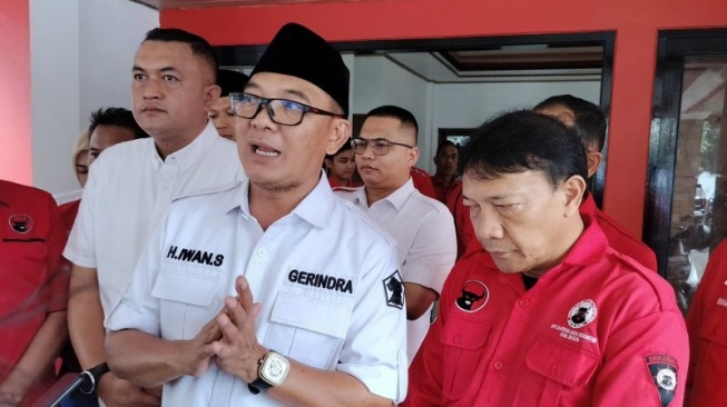 Iwan Setiawan - Rudy Susmanto Semakin Mesra, Buka Peluang Koalisi dengan PDI Perjuangan di Pilbup Bogor