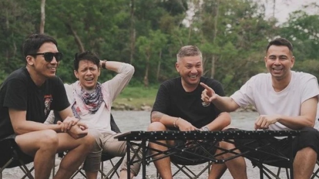 Potret Desta, Ariel NOAH, Gading Marten, dan Raffi Ahmad (Instagram/thedudasofficial)