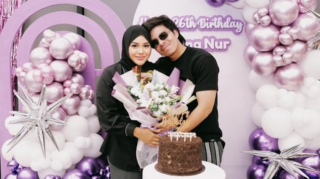 Momen ulang tahun Aurel Hermansyah ke-26 (instagram/@aurelie.hermansyah)