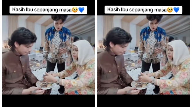 interaksi Geni Faruk dan Atta Halilintar saat tedak siten Azura (TikTok/@people_strong2)