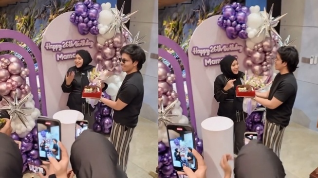 Momen ulang tahun Aurel Hermansyah ke-26 (instagram/@aurelie.hermansyah)