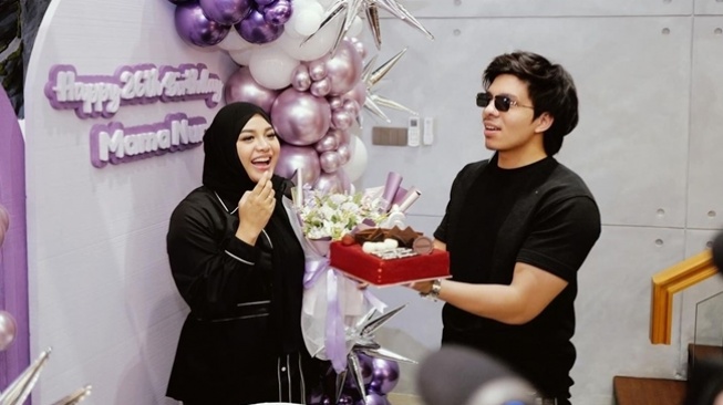 Momen ulang tahun Aurel Hermansyah ke-26 (instagram/@aurelie.hermansyah)