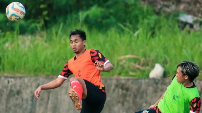 Suasana latihan pemain Semen Padang (Instagram @semenpadangfc)