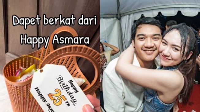 Bagi-Bagi Ratusan Sembako, Happy Asmara Ditaksir Habiskan Dana Segini