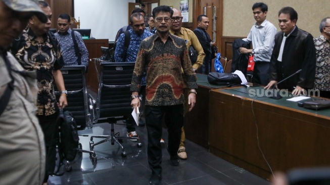 Tak Terima Dihukum 10 Tahun Penjara, SYL Ancang-ancang Banding