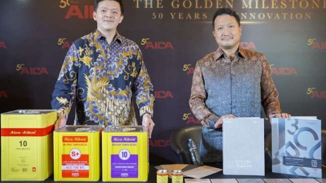 Inovasi Tiada Henti, PT Aica Indonesia Keluarkan Produk Baru dan Kemasan Baru Lem Legendaris Aica Aibon