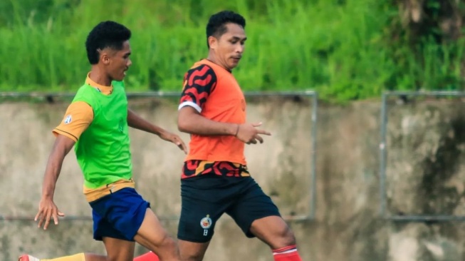 Suasana latihan pemain Semen Padang (Instagram @semenpadangfc)