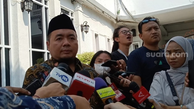 Plt Ketua KPU RI Mochammad Afifuddin. (Suara.com/Dea)