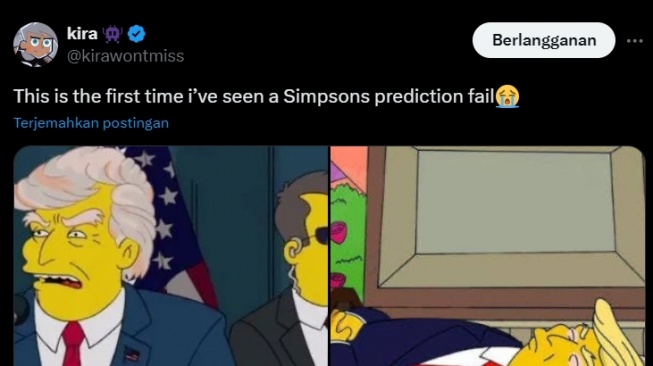 Donald Trump Ditembak Saat Kampanye, Netizen Sebut Prediksi The Simpsons Terbukti Meleset