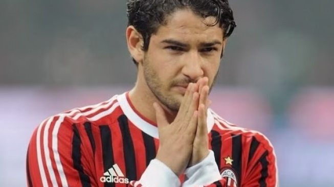 Alexandre Pato saat bermain di AC Milan (Dok Instagram Alexandre Pato)