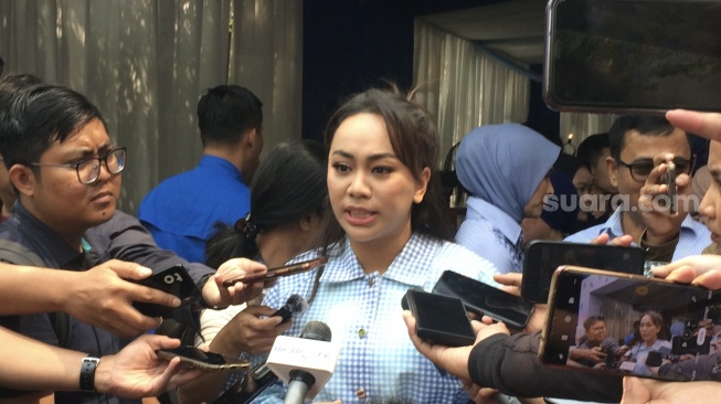 Ketua DPP Partai Amanat Nasional (PAN), Zita Anjani. (Suara.com/Novian)