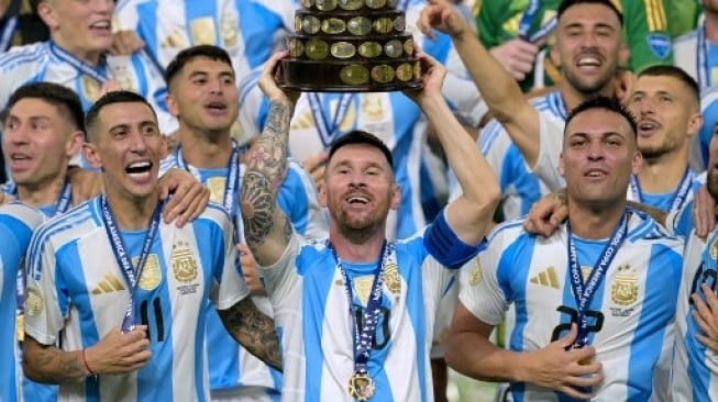 Argentina keluar sebagai juara Copa America 2024 Amerika Serikat (AFP)