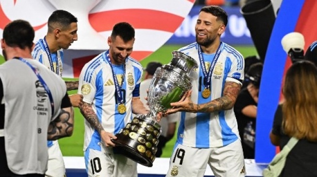 Argentina keluar sebagai juara Copa America 2024 Amerika Serikat (AFP)