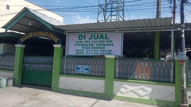 Masjid Dijual di Kota Makassar, Netizen Buka Rekening Donasi Rp100 Ribu