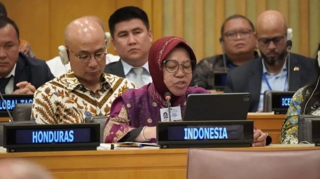 Hadir di Forum Politik Tingkat Tinggi New York, Mensos Risma Optimis Entaskan Masalah Kemiskinan dan Kelaparan