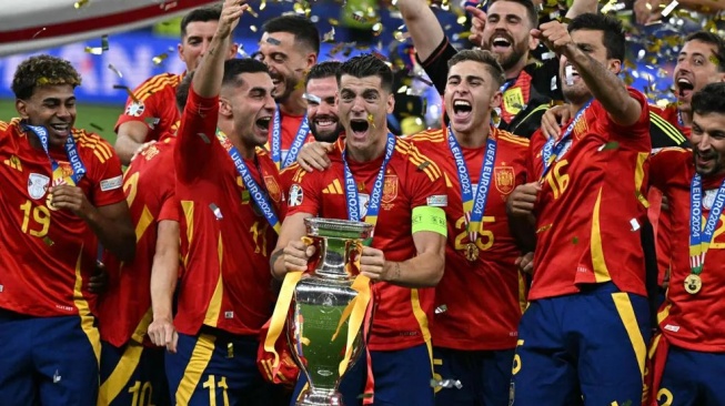 Piala EURO 2024: Spanyol Angkat Trofi, Inggris Dibuat Gigit Jari!